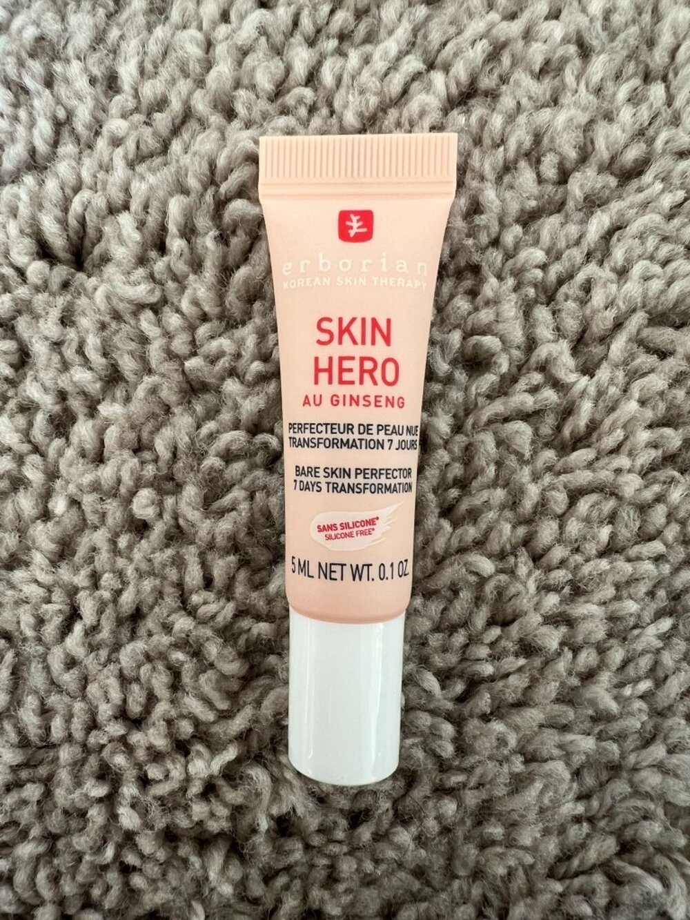 Erborian Skin Hero Bare Skin Perfector Skincare-Makeup to Improve Skin Texture